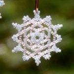 Pink Snowflake Ornament Ch..