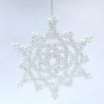 White Snowflake Ornament N..